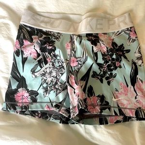 Nike Floral Spandex Shorts
